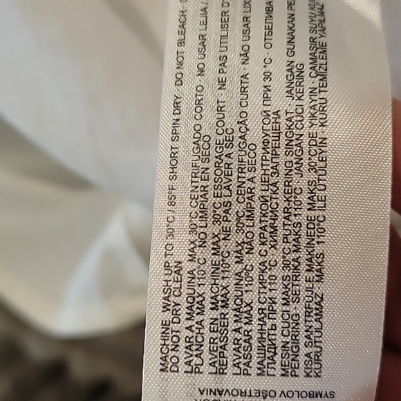 MNG by MANGO from Nordstrom XS white cotton dress - Picture 6 of 6